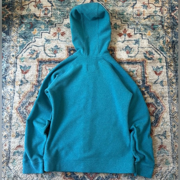 Carhartt Blue Zip-up Fleece Hoodie Small - Picture 2 of 4